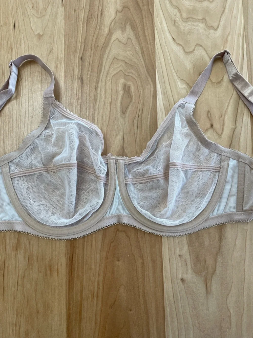Wacoal Retro Chic Full Figure Underwire Bra 38C Toast